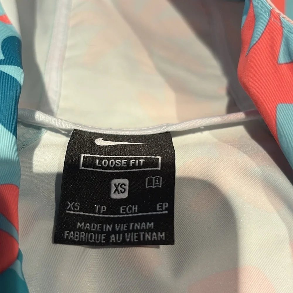 NIKE Repel Anorak Multicolored Golf Pullover Rain Jacket Size XS — Worn 1X